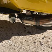 Scarico Simonini in carbonio vespa special