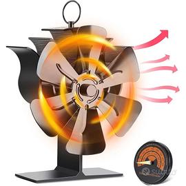 ventilatore per stufa a legna