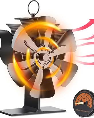 ventilatore per stufa a legna