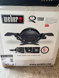 Barbeque weber a gas