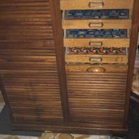 Mobile vintage anni ‘60 con chiusura a tapparella