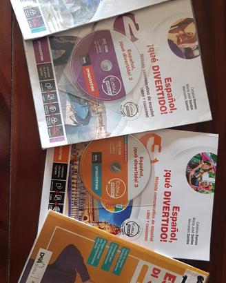 Libri scolastici spagnolo 1 - 2 - 3 per le medie