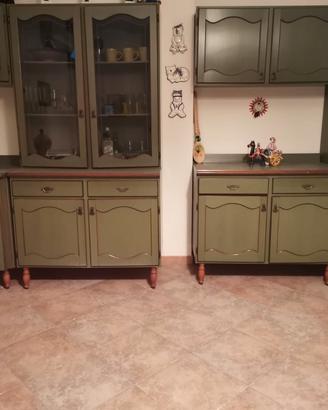 MOBILI CUCINA VINTAGE SNAIDERO STILE OLD AMERICA