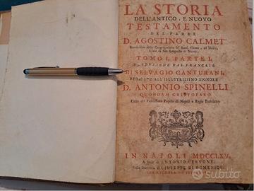 Antico Testamento edito in Napoli nel 1765