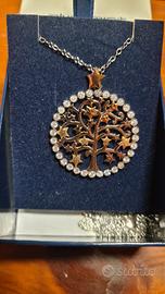 Collana lunga pendente albero della vita Bluespiri
