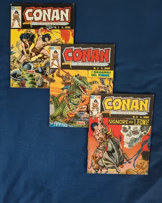Fumetti Conan il Barbaro a colori