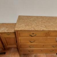 TRITTICO GRUPPO NOTTE COMO' CON COMODINO DX E SX