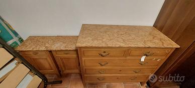 TRITTICO GRUPPO NOTTE COMO' CON COMODINO DX E SX