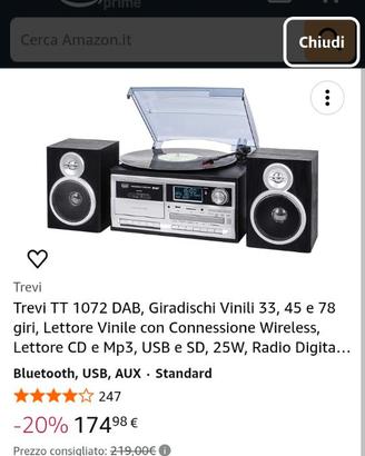 Impianto audio