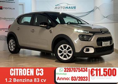 Citroen C3 1.2 benzina 83 cv