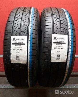 2 gomme 195 65 16c kumho a4079