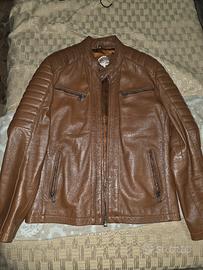 Giacca modello biker  in vera pelle 