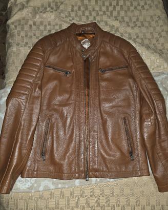 Giacca modello biker  in vera pelle 