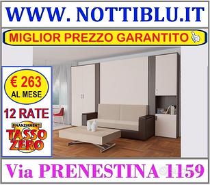 Letto a Scomparsa 2 piazze_12 rate €263 TASSO ZERO