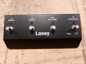 Pedale Laney FS4 switch footswitch amplificatore