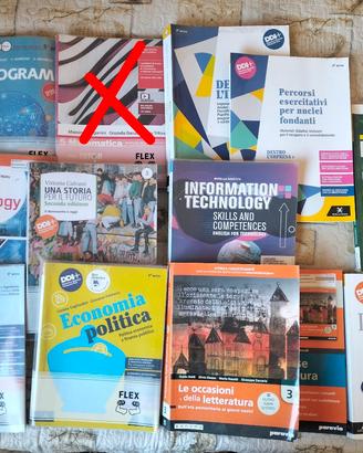 libri scolastici Istituto Tecnico Primo Levi 