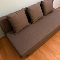 Divano letto 3 posti Ikea Alvdalen con contenitore