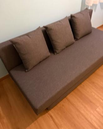 Divano letto 3 posti Ikea Alvdalen con contenitore