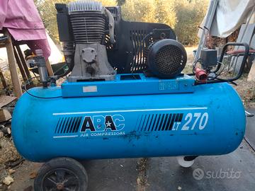 compressore 270 l modello Abac trifase