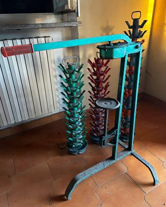 Imbottigliatore con scolabottiglie