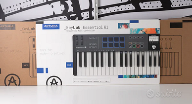 ARTURIA KEYLAB ESSENTIAL 61 MK3 - IMBALLATA NUOVA