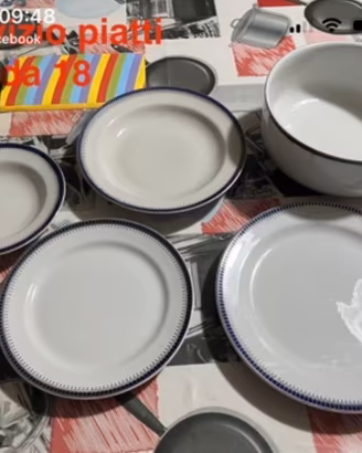 Richard Ginori vintage-servizio 18 coperti