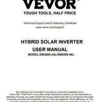 Inverter Vevor 6000 W -  WIFI