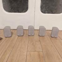 home theater lettore vhs/CD/dvd+ 5 casse+subwoofer