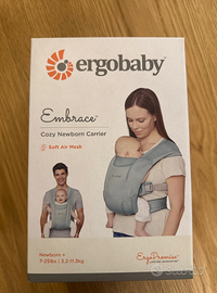 Ergobaby Embrace Marsupio Neonati Ergonomico 0 Mes