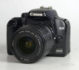 Canon EOS 1000D + 2 obiettivi