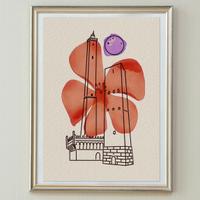 Quadro Bologna "Due Torri" - Stampa