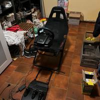 Volante Logitech G29 ps4/ps5 con sedile da corsa