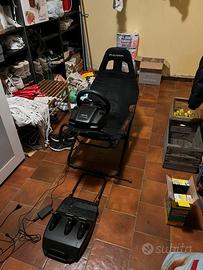 Volante Logitech G29 ps4/ps5 con sedile da corsa