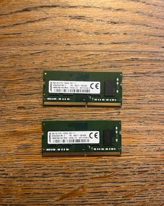 RAM Kingston 16GB (2x8) DDR4 SODIMM 3200MHz