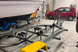 Carrello barca sacar 1300 kg - 13 q.li