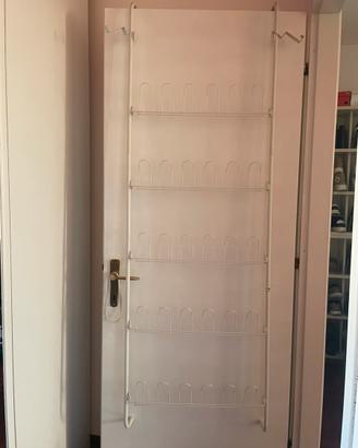 Porta scarpe da porta o parete