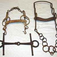 Antichi Morsi da cavallo in ferro