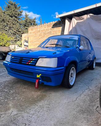 Peugeot 205 rally gruppo speciale slalom