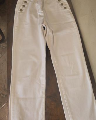 pantaloni cotone zara