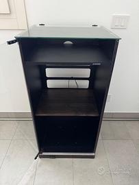 Mobile giradischi Pioneer con vetrinetta 98x48x39