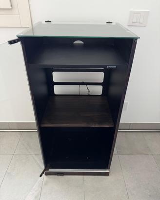 Mobile giradischi Pioneer con vetrinetta 98x48x39