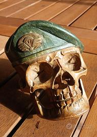 elmo paracadutisti teschio folgore 