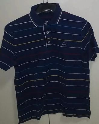 POLO FILO DI SCOZIA MARINI - MAGLIA MEZZE MANICHE