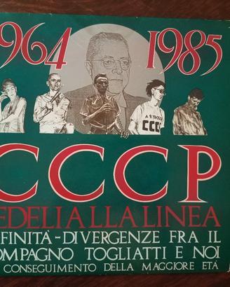 Cccp Affinità e divergenze  Vinile rosso 1986