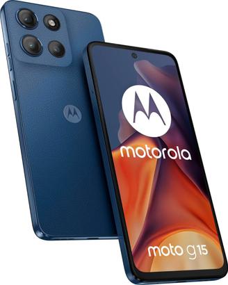MOTOROLA G15 BLU 512 GB 8 GB NUOVO