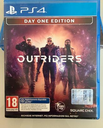 Outriders PS4 Day One Edition aggiornamento PS5