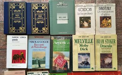 Libri di Narrativa, Saggi, Poesia (vedi lista)