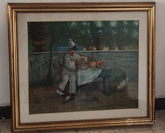 Dipinto Olio su Tela con cornice cm 78 x 68