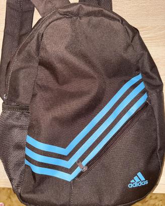 Zaino Sportivo Adidas - Nero con dettagli Azzurri