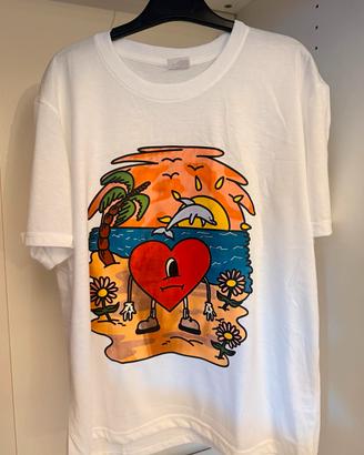 T shirt donna Bad Bunny Un Verano Sin ti